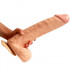Fallo realistico gigante Bruno color carne 36 x 7,7 cm. - 1