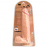 Fallo realistico gigante Bruno color carne 36 x 7,7 cm. - 0