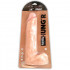 Fallo realistico gigante Bruno color carne 36 x 7,7 cm. - 2