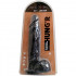 Fallo realistico gigante Goliath nero 36 x 7,6 cm. - 2