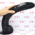 Fallo realistico gigante Brutus nero 44,5 x 7,3 cm. - 2