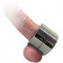 Cock ring e ball stretcher in acciaio inox 4,5 x 4,5 cm. - 0