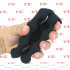 Catena Anale in Puro Silicone con 12 sfere 58,5 x 2,4 cm. Nero - 3