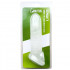 Guaina fallica Almighty trasparente con anello per testicoli 18 x 3,5 cm. - 2