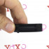Anello fallico per pene e testicoli in silicone nero regolabile da 4 a 7,1 cm. - 3