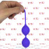 Sfere Vaginali in Puro Silicone Purple 16,5 x 2,9 cm. - 0