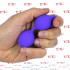 Sfere Vaginali in Puro Silicone Purple 16,5 x 2,9 cm. - 1