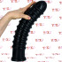 Mass Destruction - Fallo Gigante con Rilievi 41 x 8,6 cm. Nero - 1