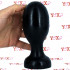 Knop - Cuneo Anale 16,5 x 6,6 cm. Nero - 0