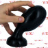 Knop - Cuneo Anale 16,5 x 6,6 cm. Nero - 1