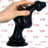 Horsea - Cuneo Anale Progressivo 27,5 x 9,1 cm. Nero - 2