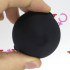 Cuneo Anale in Puro Silicone Nero da Passeggio 11 x 5 cm. - 3