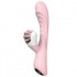 Vibratore Rabbit in Silicone con Lingue Lecca Clitoride 13 x 3 cm. - 1