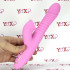 Vibratore Rabbit Rosa in Silicone Riscaldante con Rilievi  ed Effetto Lingua 21 x 3,5 cm. - 1