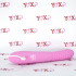 Vibratore Rabbit Rosa in Silicone Riscaldante con Rilievi  ed Effetto Lingua 21 x 3,5 cm. - 4