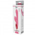 Vibratore Rabbit Rosa in Silicone Riscaldante ed Effetto Lingua 21 x 3,5 cm. - 7