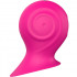 Stimola vagina e clitoride con lingue e setole in silicone magenta - 2