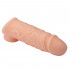 Guaina Realistica in Silicone 17 x 4 cm.con Aggancio per Testicoli  - 3