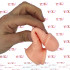 Guaina Realistica in Silicone con Anello per Testicoli 14 x 4 cm. Aumenta Lunghezza e Circonferenza - 5
