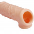 Guaina Realistica in Silicone 17 x 4 cm.con Aggancio per Testicoli  - 2