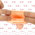 Guaina Realistica in Silicone 17 x 4 cm.con Aggancio per Testicoli  - 5
