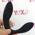 Vibratore stimolatore prostata in silicone nero ricaricabile USB 11 x 2,9 cm. - 4