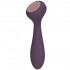 Vibratore massaggiatore riscaldante Panacea in silicone viola ricaricabile USB 17,4 x 4,7 cm. - 1