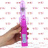 Vibratore Rabbit con Spinta 24 x 3,5 cm. Fucsia - 2