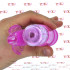 Vibratore Rabbit con Spinta 24 x 3,5 cm. Fucsia - 5