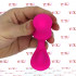 Stimolatore Indossabile per Clitoride e Punto G in Silicone Fucsia Ricaricabile con Telecomando Wireless - 2