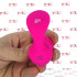 Stimolatore Indossabile per Clitoride e Punto G in Silicone Fucsia Ricaricabile con Telecomando Wireless - 6
