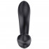 Vibratore Stimolatore Prostata con Pulsazione in Silicone Ricaricabile USB 12,3 x 3,2 cm. Nero - 3