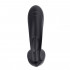 Vibratore Stimolatore Prostata con Pulsazione in Silicone Ricaricabile USB 12,3 x 3,2 cm. Nero - 5