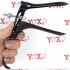 Speculum Cusco in acciaio inossidabile nero 11 x 3,5 cm. - 4