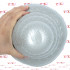 Tripole L - Cuneo Anale Gigante Effetto Metallo 22 x 14 cm. Grigio Chiaro - 2