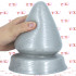 Sirup M - Cuneo Anale Gigante Striato 18 x 12 cm. Grigio Chiaro - 1