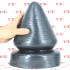 Sirup XL - Cuneo Anale Gigante Striato 26 x 18 cm. Grigio Scuro - 1