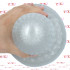 Ripple M - Cuneo Anale Gigante Effetto Ondulato 18 x 10 cm. Grigio Chiaro - 2