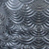 Ripple M - Cuneo Anale Gigante Effetto Ondulato 18 x 10 cm. Grigio Scuro - 3