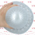 Ripple L - Cuneo Anale Gigante Effetto Ondulato 22 x 12 cm. Grigio Chiaro - 2