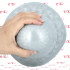 Ripple XL - Cuneo Anale Gigante Effetto Ondulato 26 x 14,5 cm. Grigio Chiaro - 3