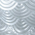 Ripple M - Cuneo Anale Gigante Effetto Ondulato 18 x 10 cm. Grigio Chiaro - 3
