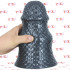 Scaly L - Cuneo Anale Gigante Squamato 22 x 13 cm. Grigio Scuro - 1