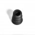 Anelli Fallici Kit di 4 Cockring Big Bulge in Silicone Nero - 3