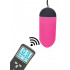 Ovetto Vibrante Telecomandato Wireless 8 x 3,2 cm. Rosa - 2