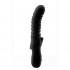 Typhon - Vibratore in Silicone con Rilievi Stimolanti 23 x 3,8 cm. Nero Ricaricabile - 2