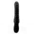 Typhon - Vibratore in Silicone con Rilievi Stimolanti 23 x 3,8 cm. Nero Ricaricabile - 4