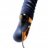 Nereos - Vibratore Riscaldante in Silicone con Rilievi Stimolanti 23 x 3,8 cm. Blu Ricaricabile - 5