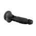 Dildo Realistico Nero 19 x 3,5 cm. Hudson - 2