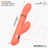 Vibratore Rabbit con APP - Vibra, stimola e sditalina Mindy  - 9